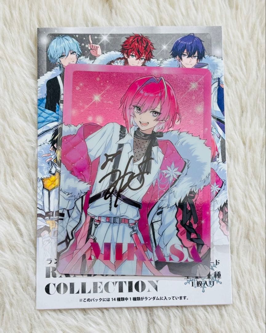 めておら みかさくん 直筆サイン カード