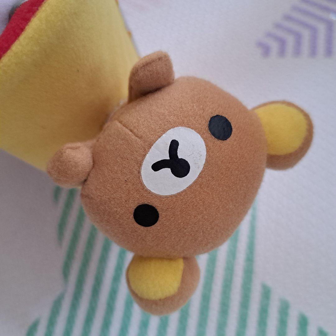 kuma kuma HOTCAKE リラックマ　ぬいぐるみ　バッグ　箱　入れ物