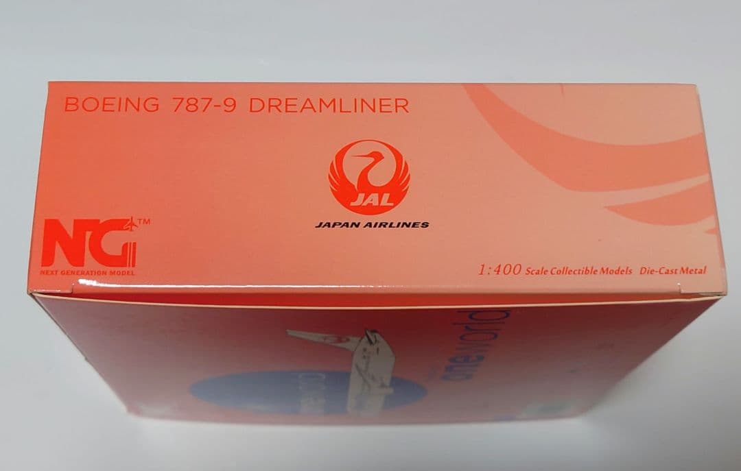 NG MODEL 1/400 JAL 787-9 JA861J 特別塗装機