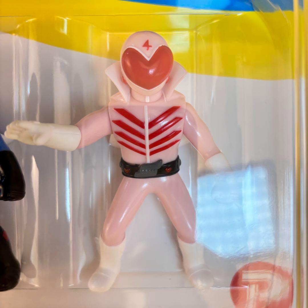 BANDAI 秘密戦隊ゴレンジャー ソフビセット 50周年限定品＋おまけ付