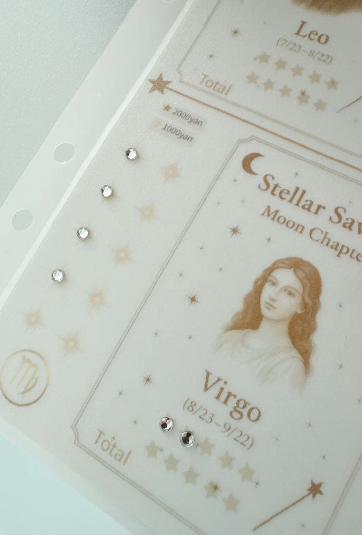 A6リフィル Stellar savingリフィル 1900円