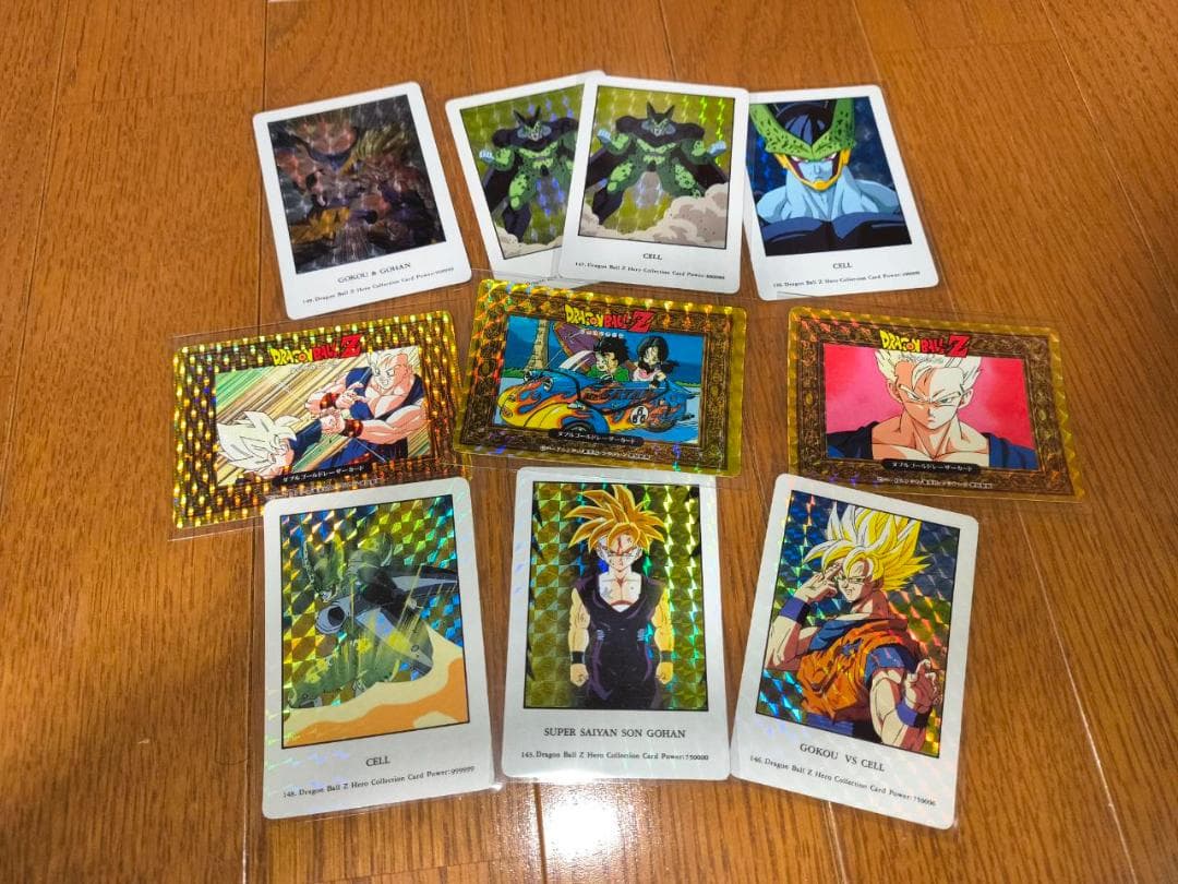 ドラゴンボールZヒーローコレクション　アマダ　PP　ダブルゴールドレーザーカード