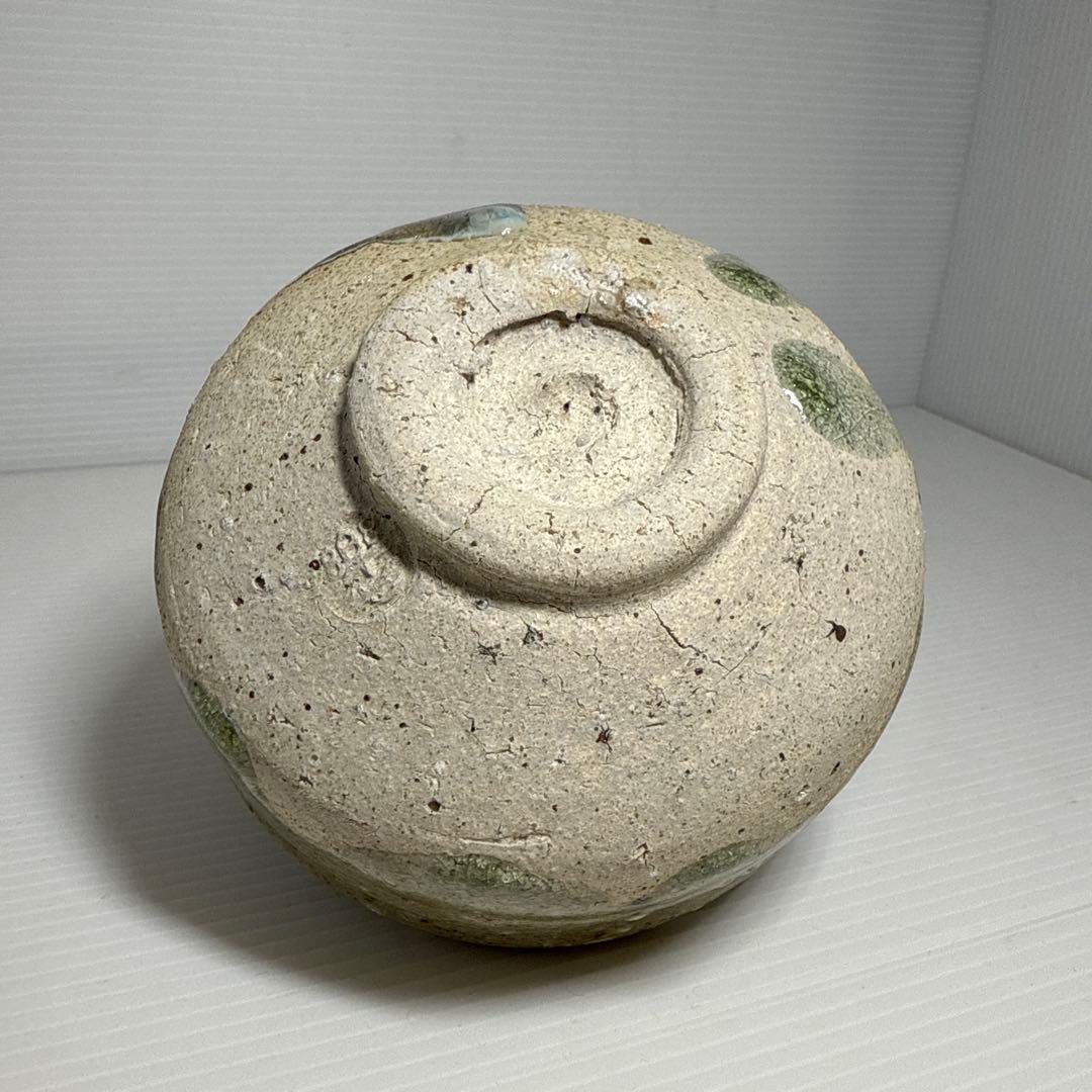 楽七作 灰釉 茶碗 茶道具