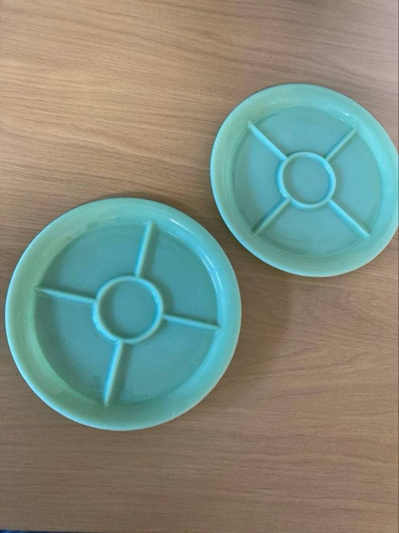 ファイヤーキング ジェダイ 5コンパートメントプレート　2枚セット 高級皿