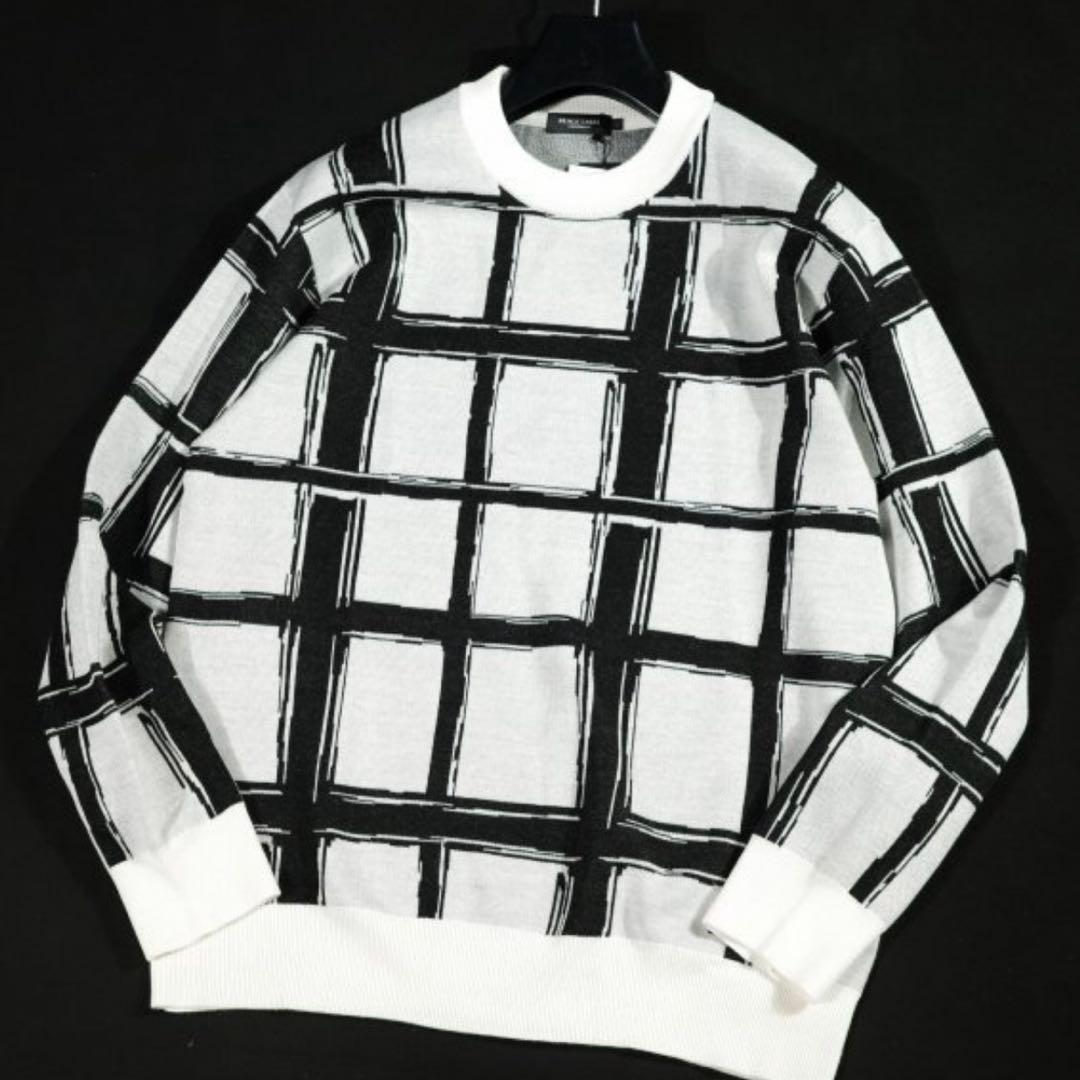 限定 定価3.3万 BLACK LABEL クレストブリッジ ニット