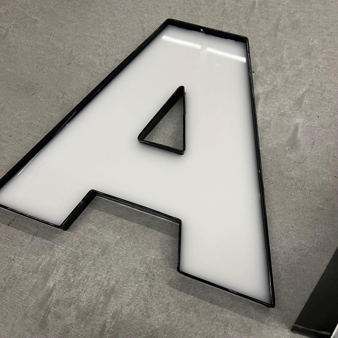 A 看板 アルファベット レターサイン 文字 アメリカ ビンテージ アンティーク