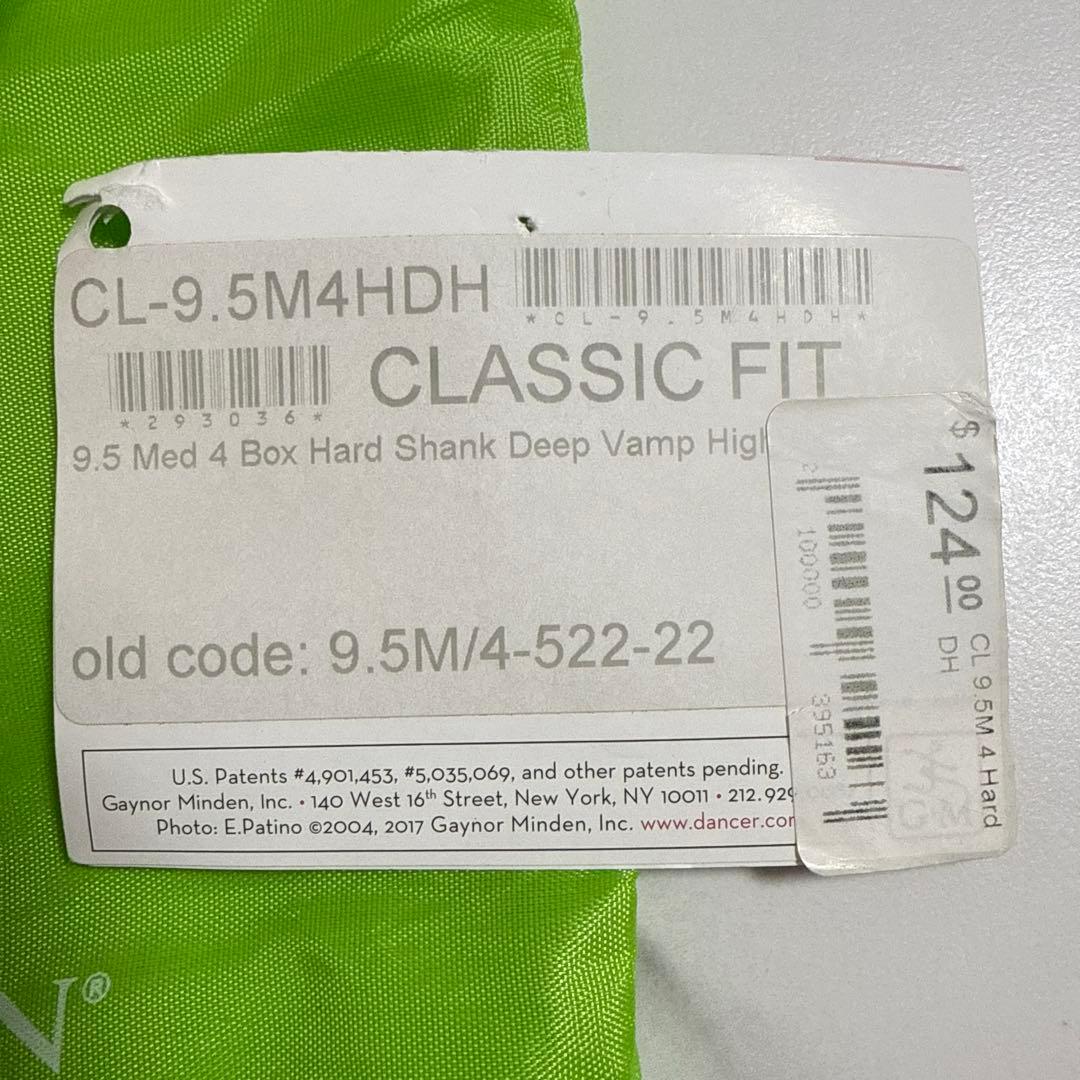 GAYNOR MINDEN トゥシューズ 25.5