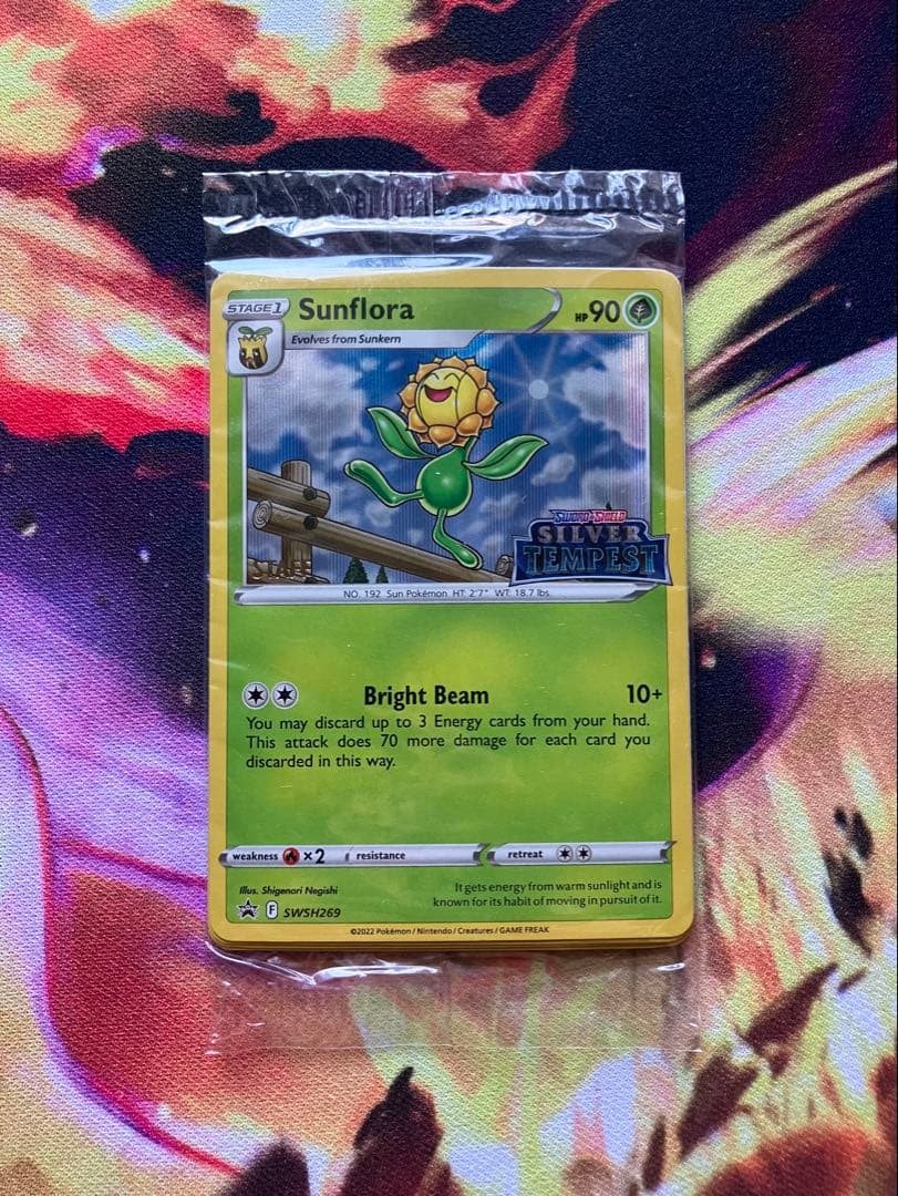 ポケモンカード　英語版　silver tempest staff プロモ　未開封