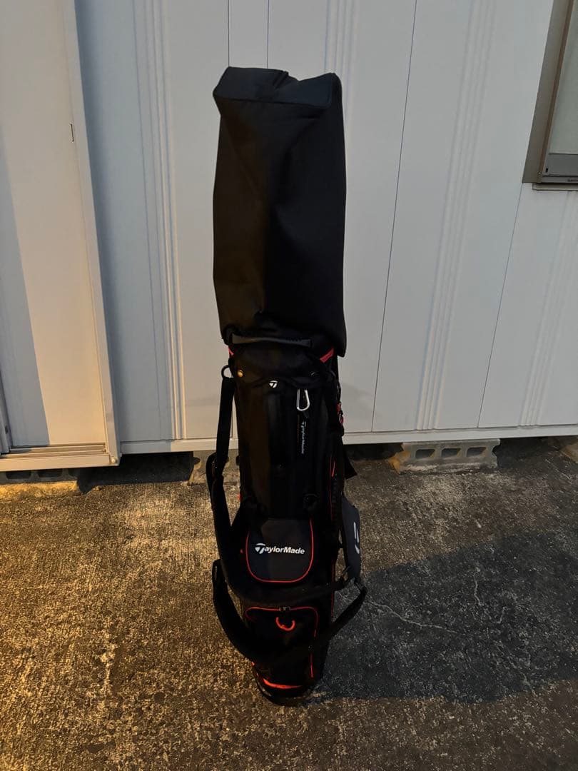 TaylorMade キャディバッグ 黒/赤