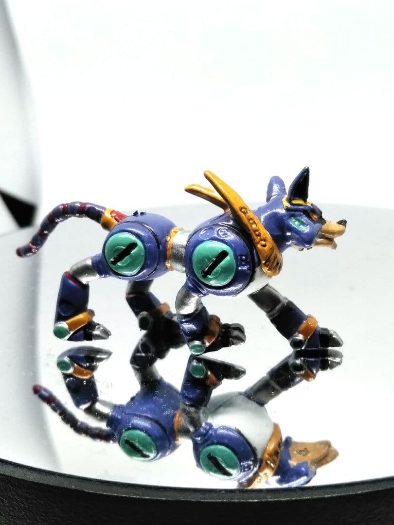 ロックマン フィギュア 消しゴム シグマ ベルガーダー 　塗装品