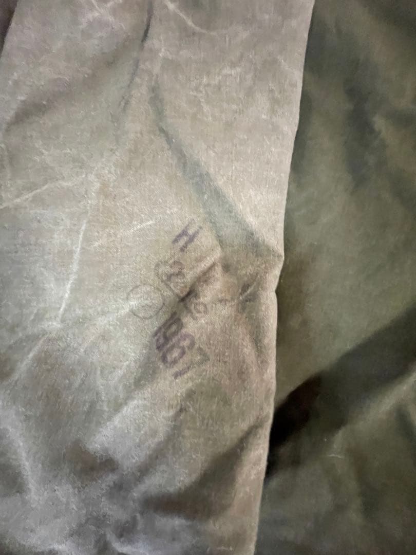 スイス軍幕　4枚　used