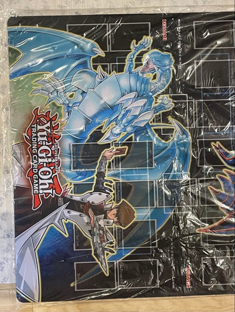 希少 新品未開封 遊戯 海馬 青眼の白龍 プレイマット 遊戯王