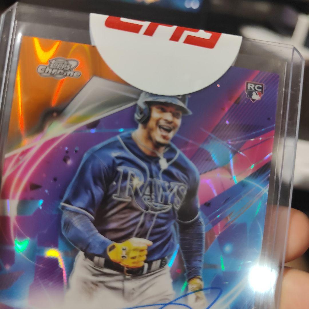 mlb topps ワンダーフランコ　ルーキーサインカード