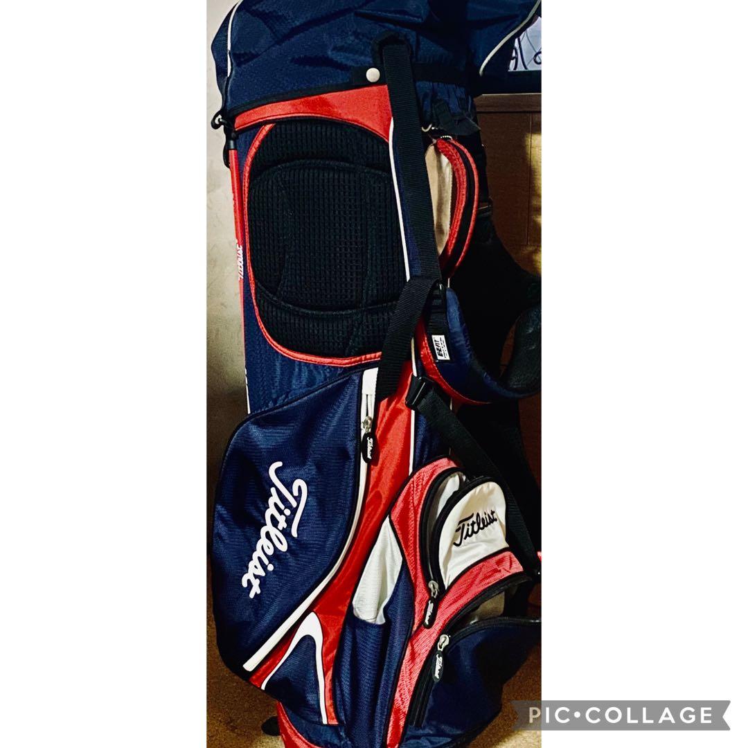 週末 SALE Titleist タイトリフト　キャディバック　ゴルフバック