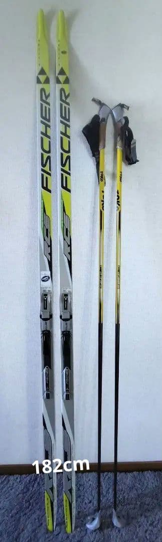 FISCHER RCS クロスカントリースキースケーティング、ストックセット