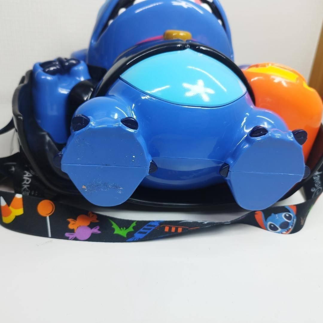 スティッチ ポップコーンバケット ハロウィン 人形 ヴァンパイア 美品 hSbb