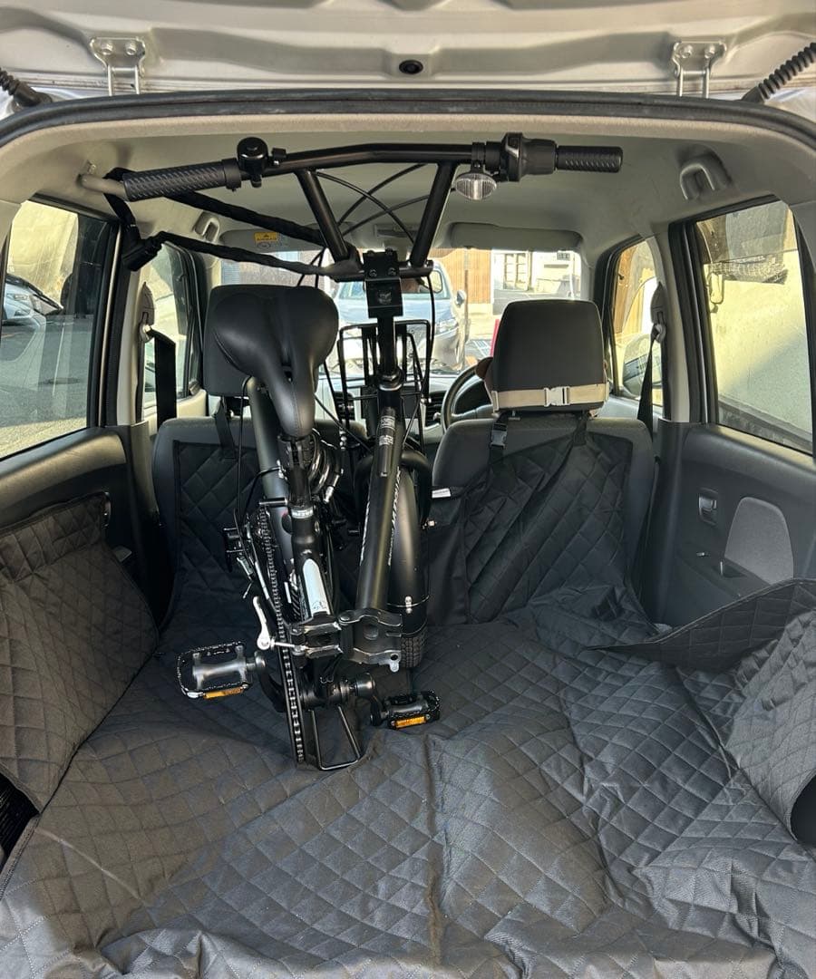 【新品未開封】MYPALIS 折りたたみ自転車 ブラック