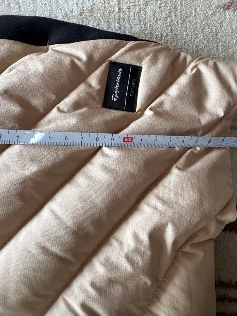 TaylorMade キルティングジャケット ベージュ