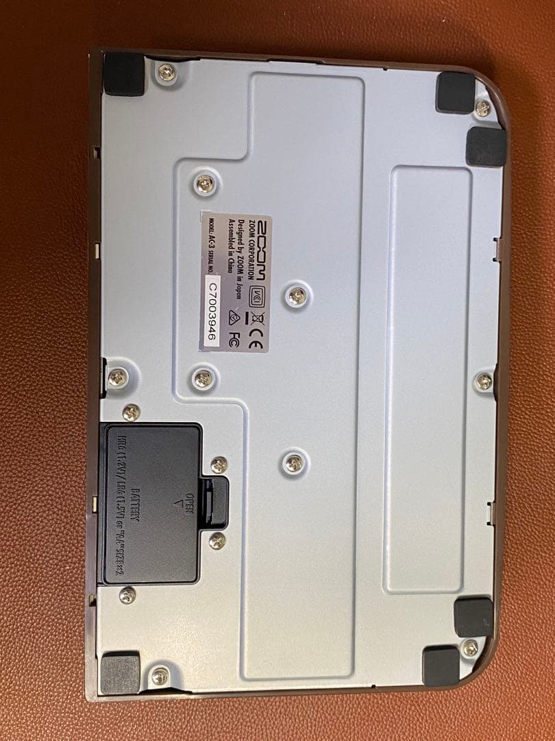 ギター zoom ac-3 acoustic creator