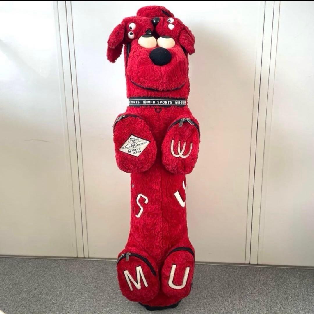 ミエコウエサコ　ゴルフバッグ　キャディバッグ　ヴィンテージ　ゴルフ　赤