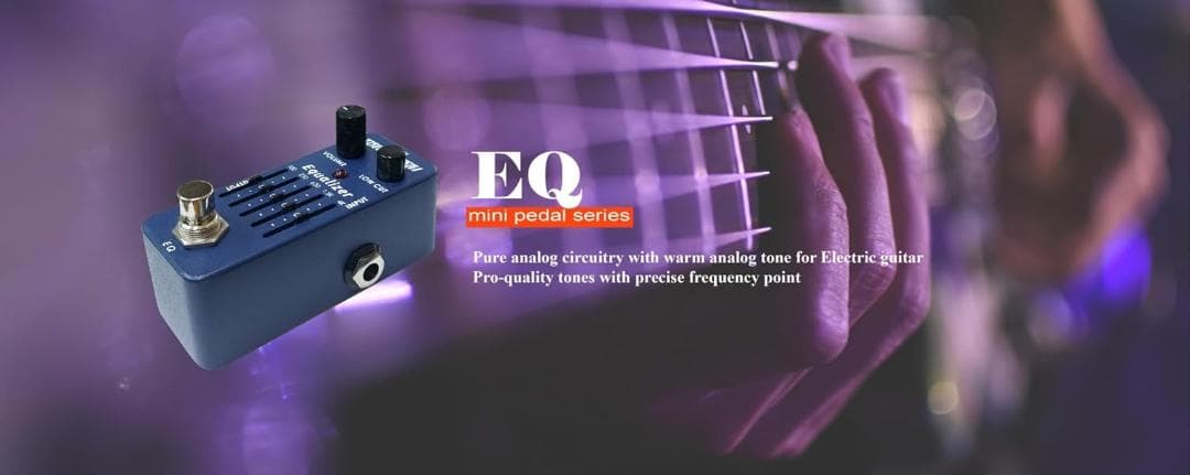 Tone weal 5バンドEQ ギターエフェクター MINI ペダル 新品