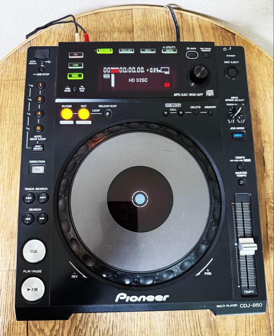 【送料込み】Pioneer CDJ-850 DJプレイヤー 1台-②