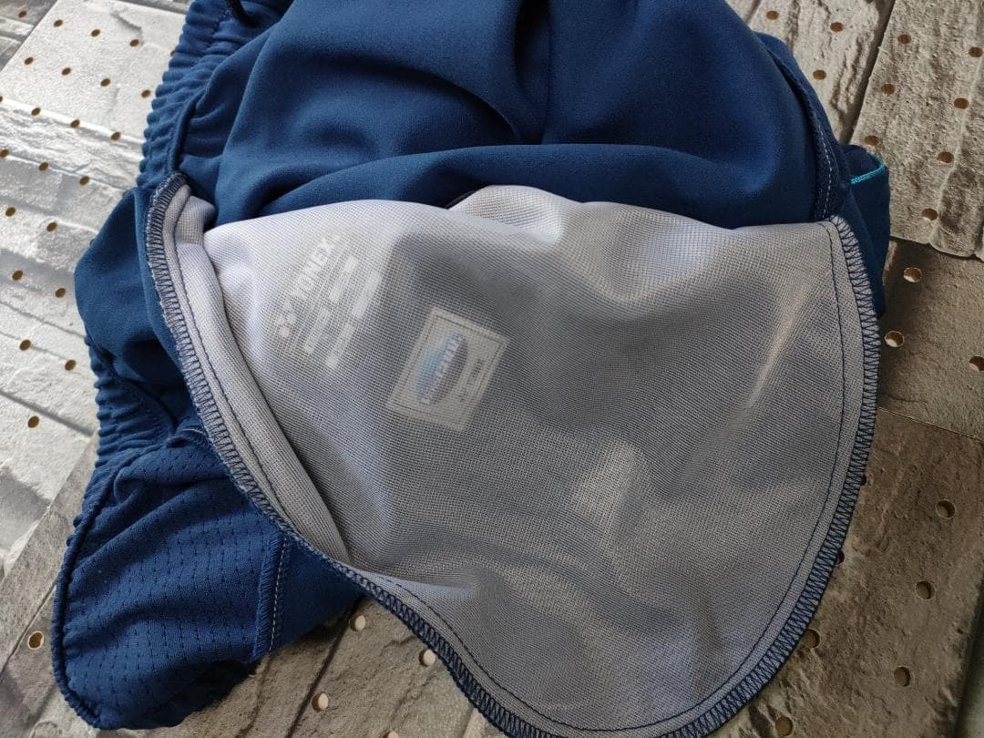 yonex ハーフパンツ　ブルー　L　ベリークール