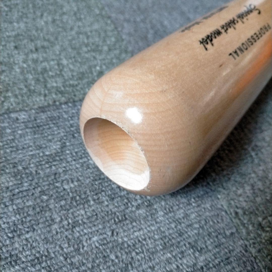 【極美品】ZETT ゼット 硬式木製バット 84cm 880g 909g