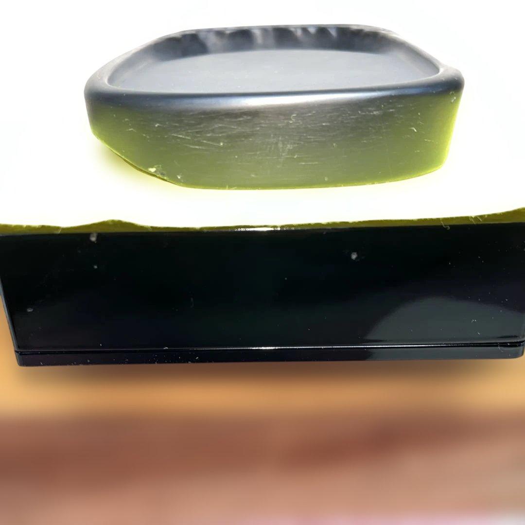 ⭕️龍渓石硯　「流雲硯」 大森丁斉　破天荒　日展入選　女性好み　バランス美しい