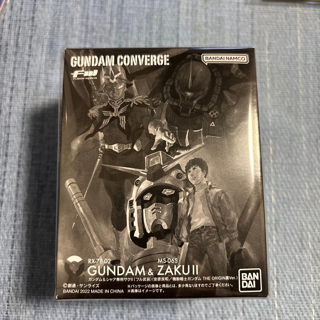 ガンダムコンバージ 安彦 良和 機動戦士ガンダムTHE ORIGIN展 特典