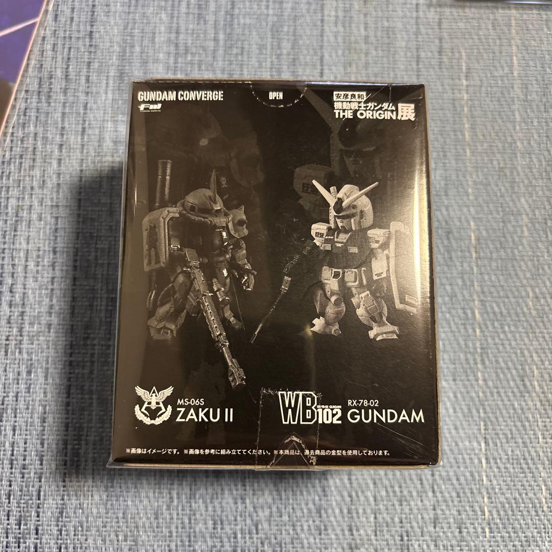 ガンダムコンバージ 安彦 良和 機動戦士ガンダムTHE ORIGIN展 特典