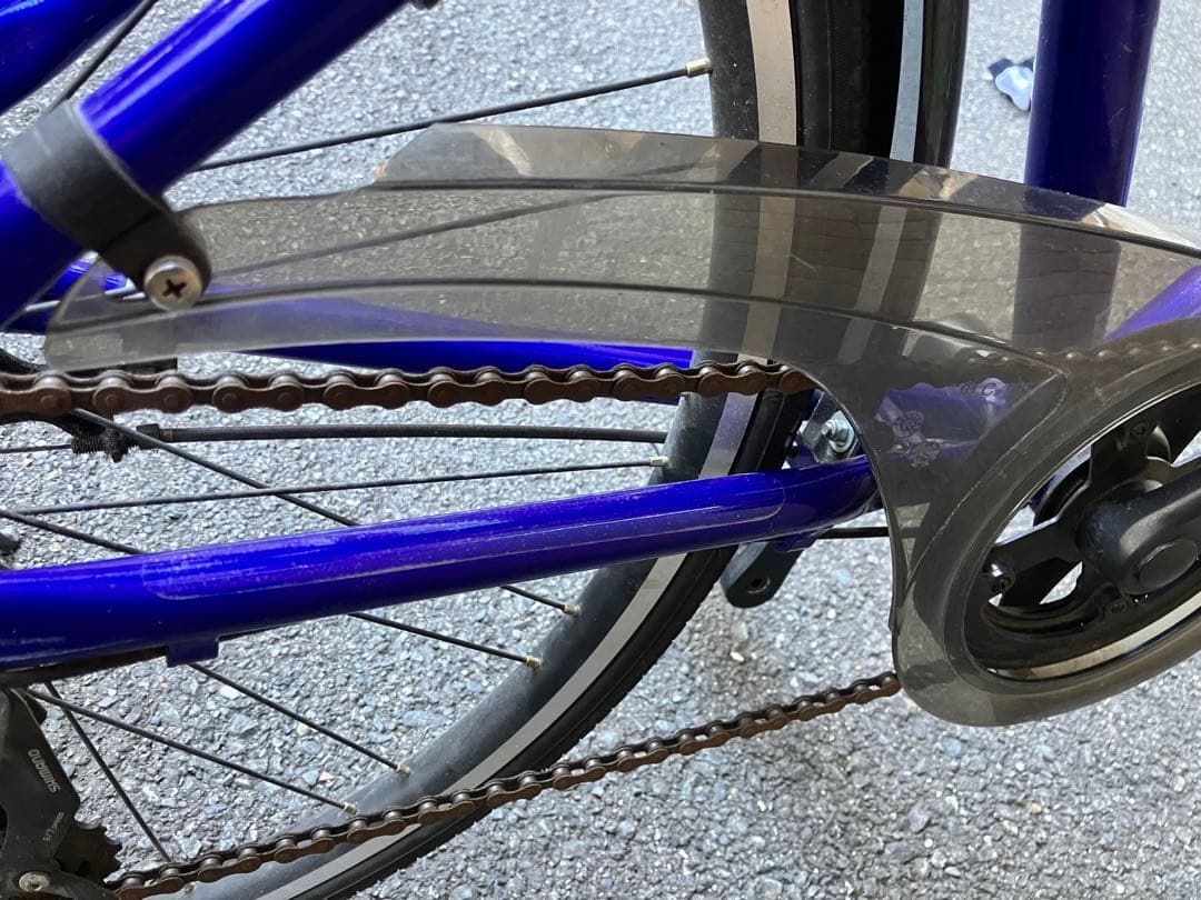 【直接引き取りのみ】ブリヂストン　シュライン青26インチ 自転車