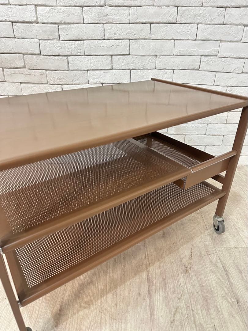 【東京都内23区配送無料】ビンテージ　インダストリアル　ワゴン　ガレージ　収納