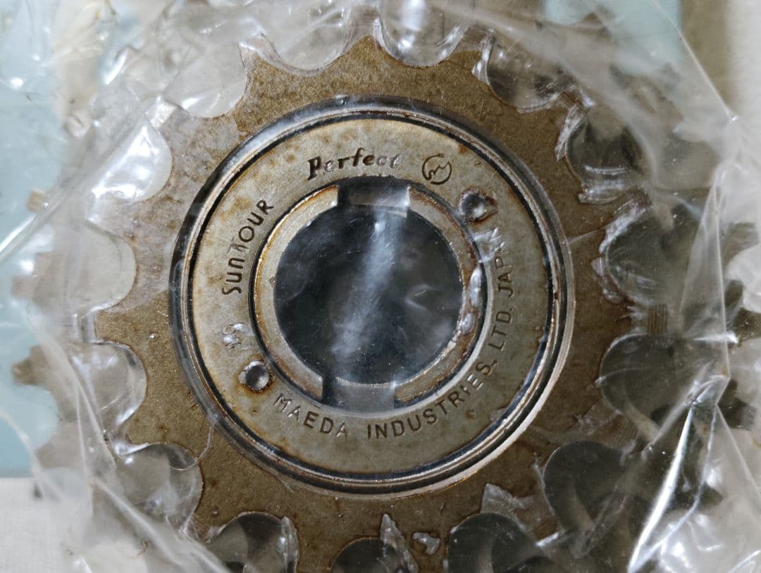 稀少新品 サンツアー マイティクリック 5速 変速機セット スーパーカー自転車