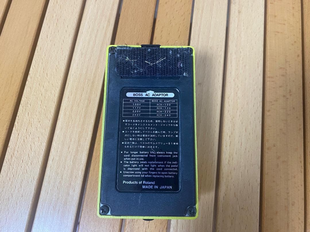 BOSS OD2 ターボオーバードライブ　日本製　ヴィンテージエフェクター