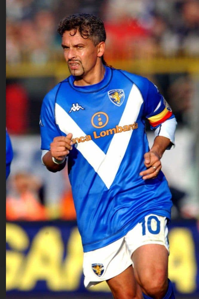 ブレシア 03-04 ホーム　バッジョ　バッジォ 10番　当時物　正規品　未使用