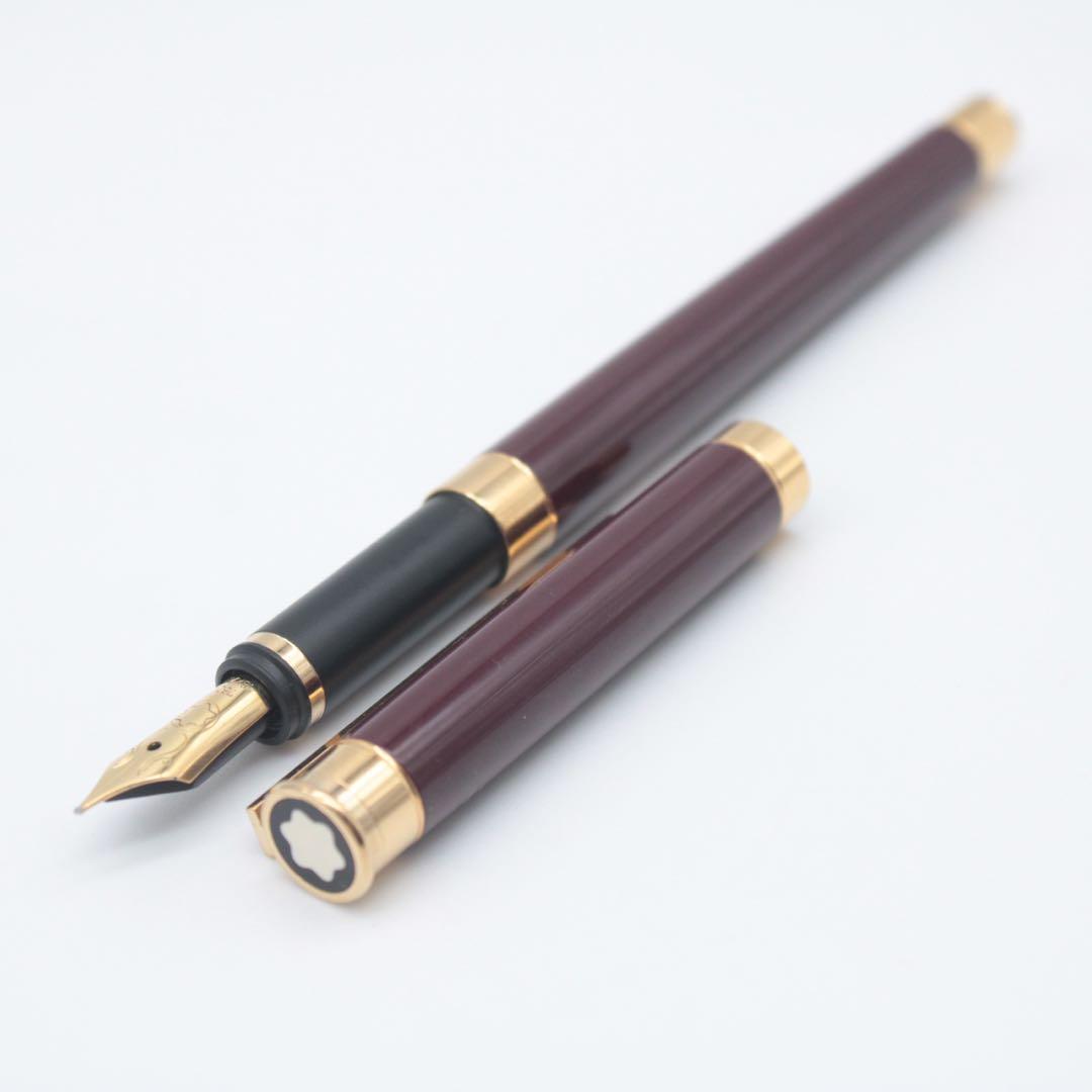 希少 K18 MONTBLANC モンブラン 万年筆 ノブレス オブリージュ 金