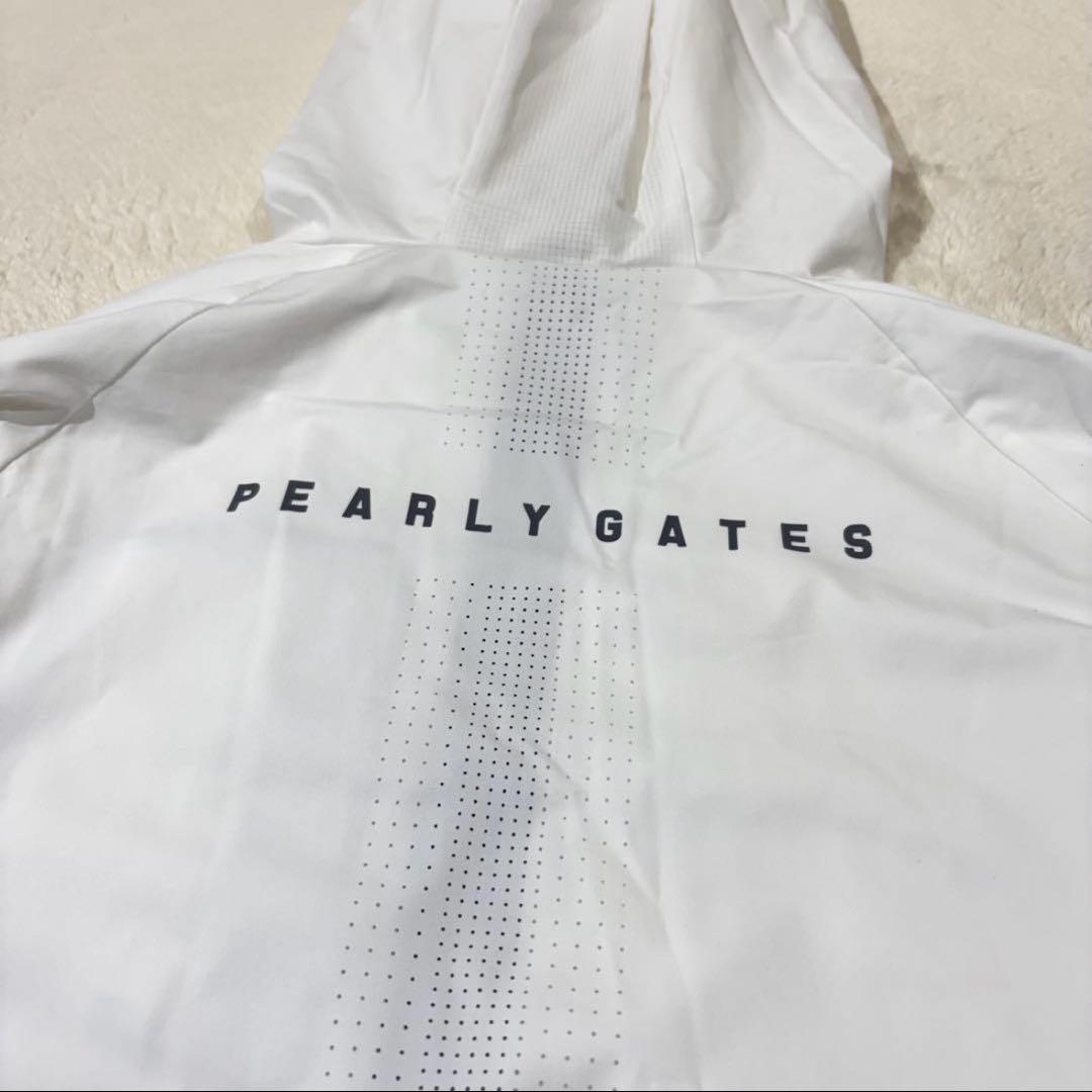 《美品》PEARLY GATES フード付 ジップ ナイロンジャケット ゴルフ