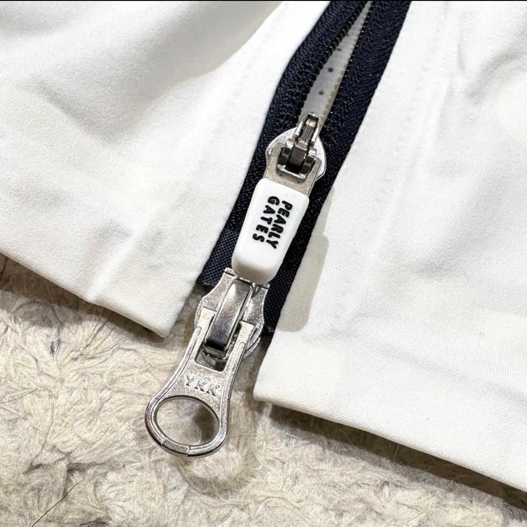 《美品》PEARLY GATES フード付 ジップ ナイロンジャケット ゴルフ