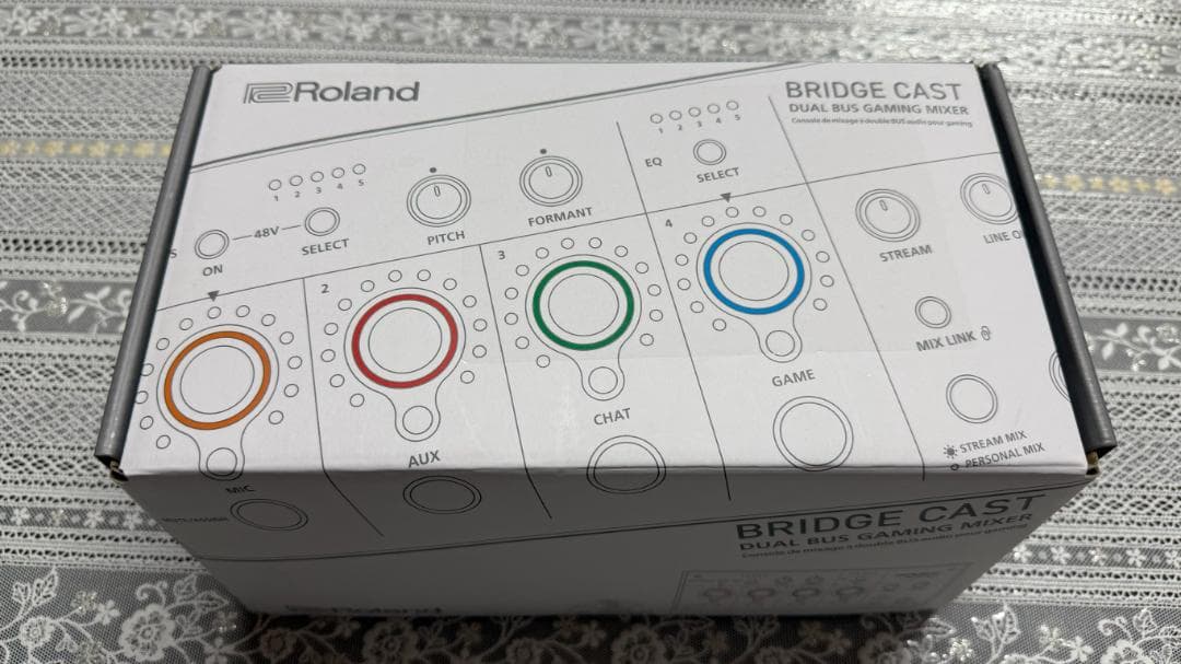 Roland BRIDGE CAST インターフェース　ホワイト