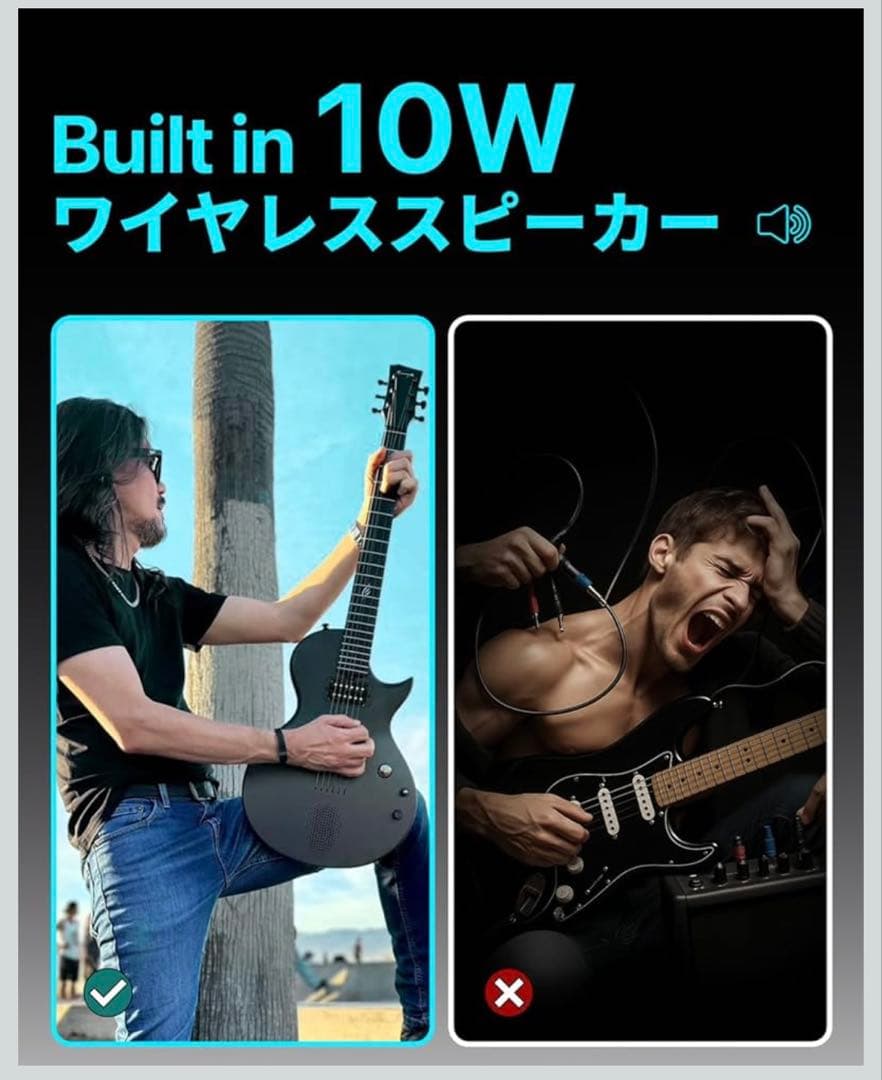 【最終値下げ】Enya Nova GO Sonic チューナー付き エレキギター