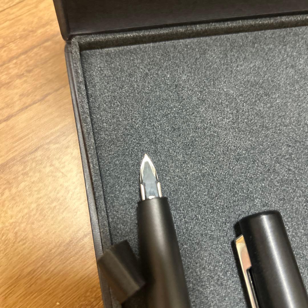 LAMY ブラック 万年筆 専用ケース付き