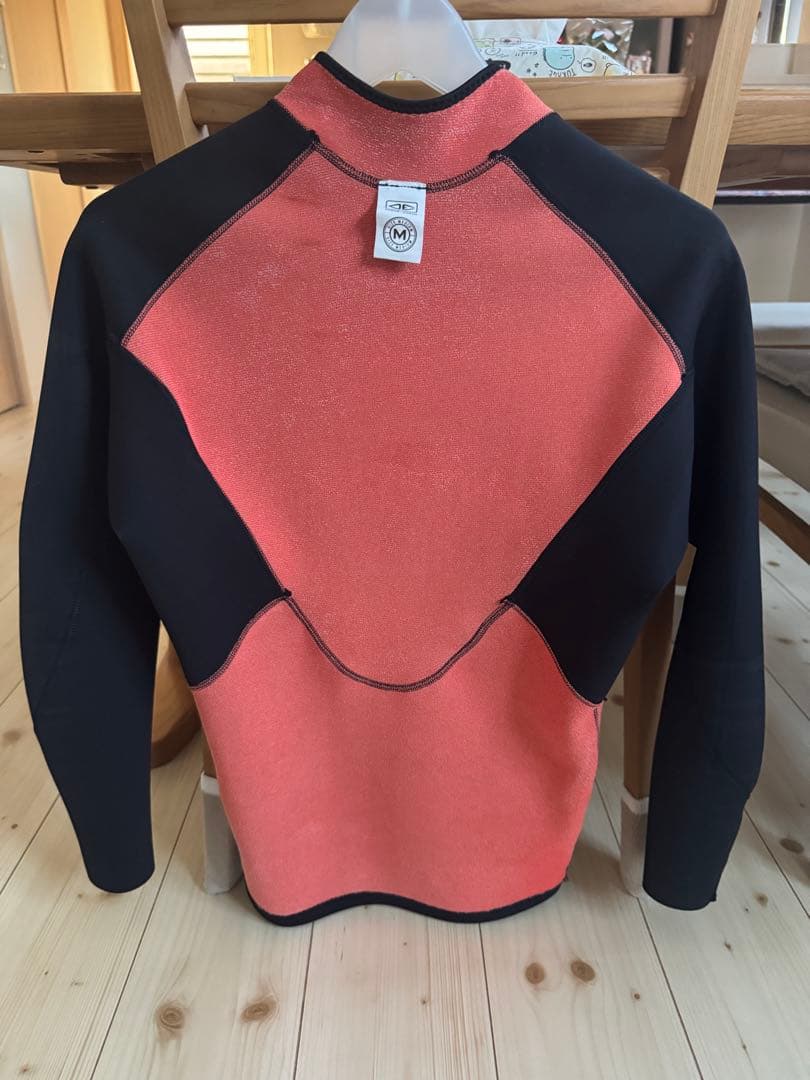 O&E ブラック 長袖 タッパー ウェットスーツ