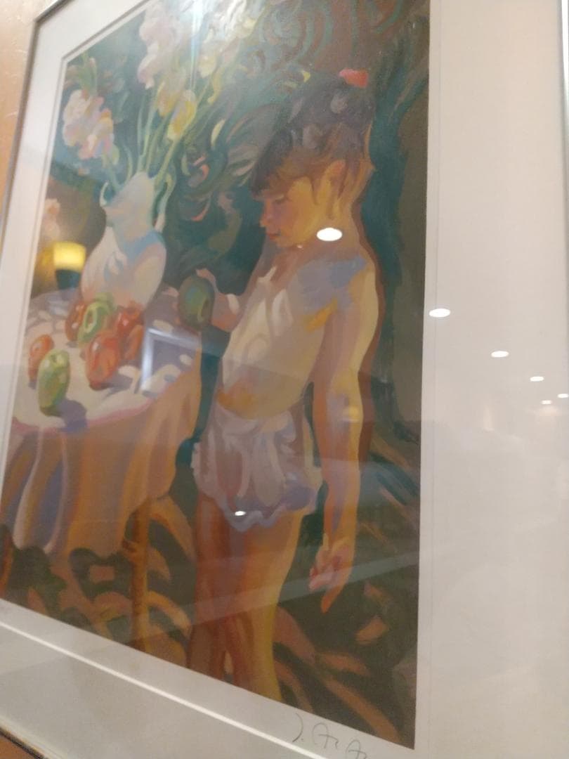 ■リトグラフ■John Asaro アート 絵画 額縁