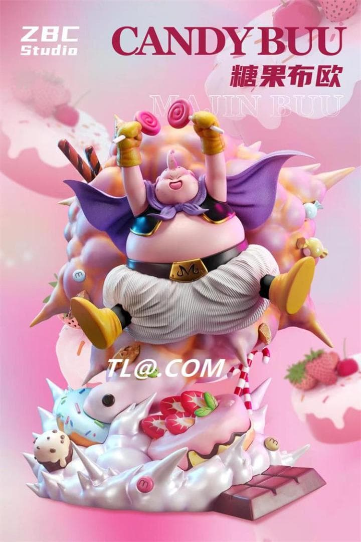 新品未開封『ドラコンボール』 キャンディー　魔人ブウ　ガレージキット スタチュー