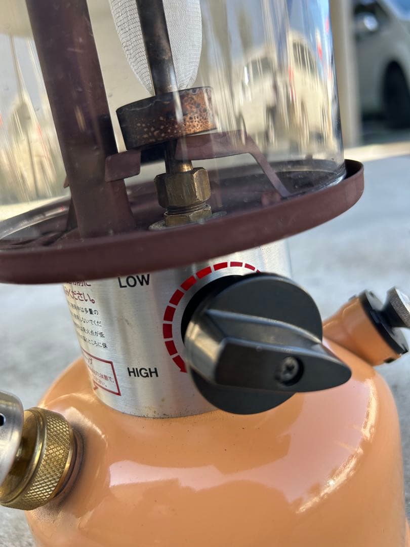 Coleman 286 ケロシン化ランタン　色ベージュ　ケース付き