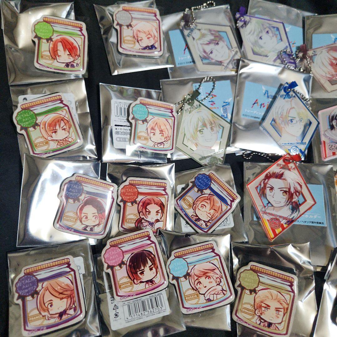 ヘタリア ぷくっとバッジコレクション ani art コンプセット