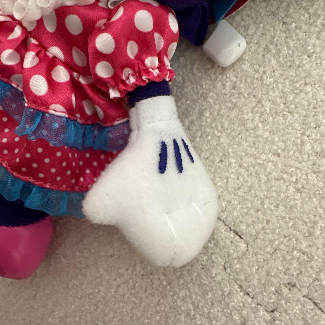 ディズニーランド ミニー ファンダーランド パルパルーザ ぬいぐるみバッジ 初期