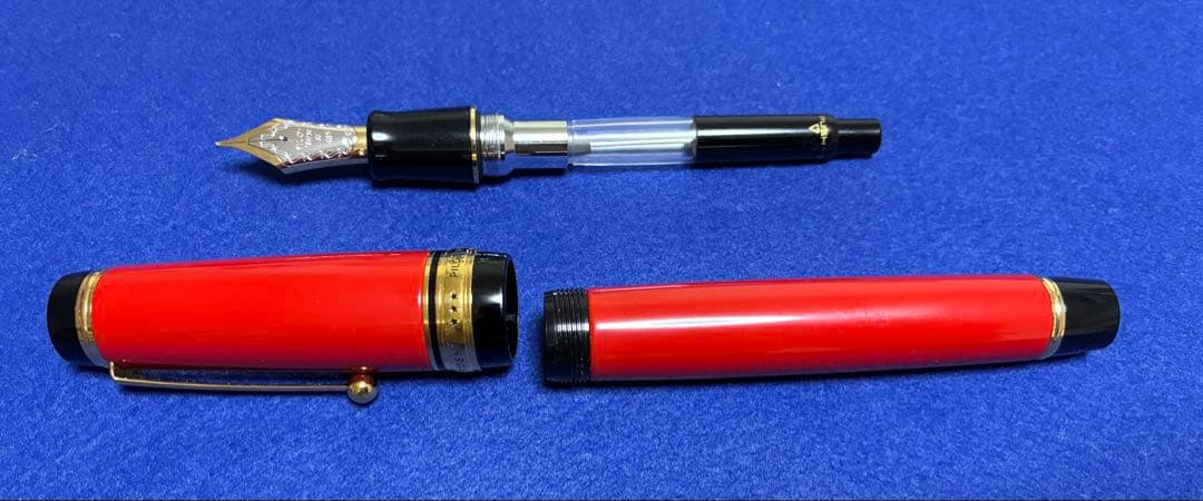 PILOT カスタムURUSHI 太字(B) 朱