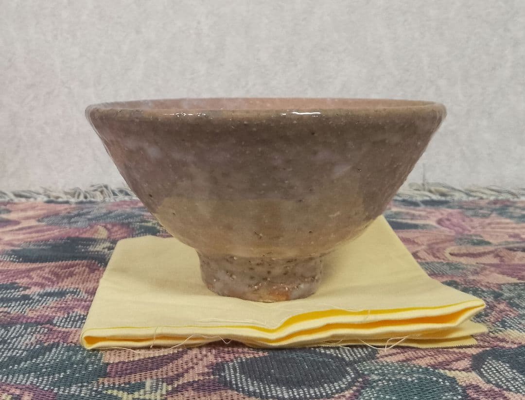 希少！十二世 坂高麗左衛門 萩焼茶碗 共箱 共布付き 保証品